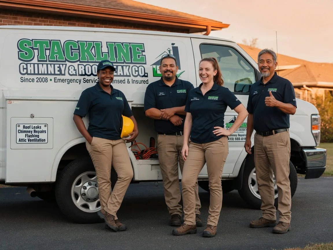 Chimney flashing repair company in Sarcoxie, MO